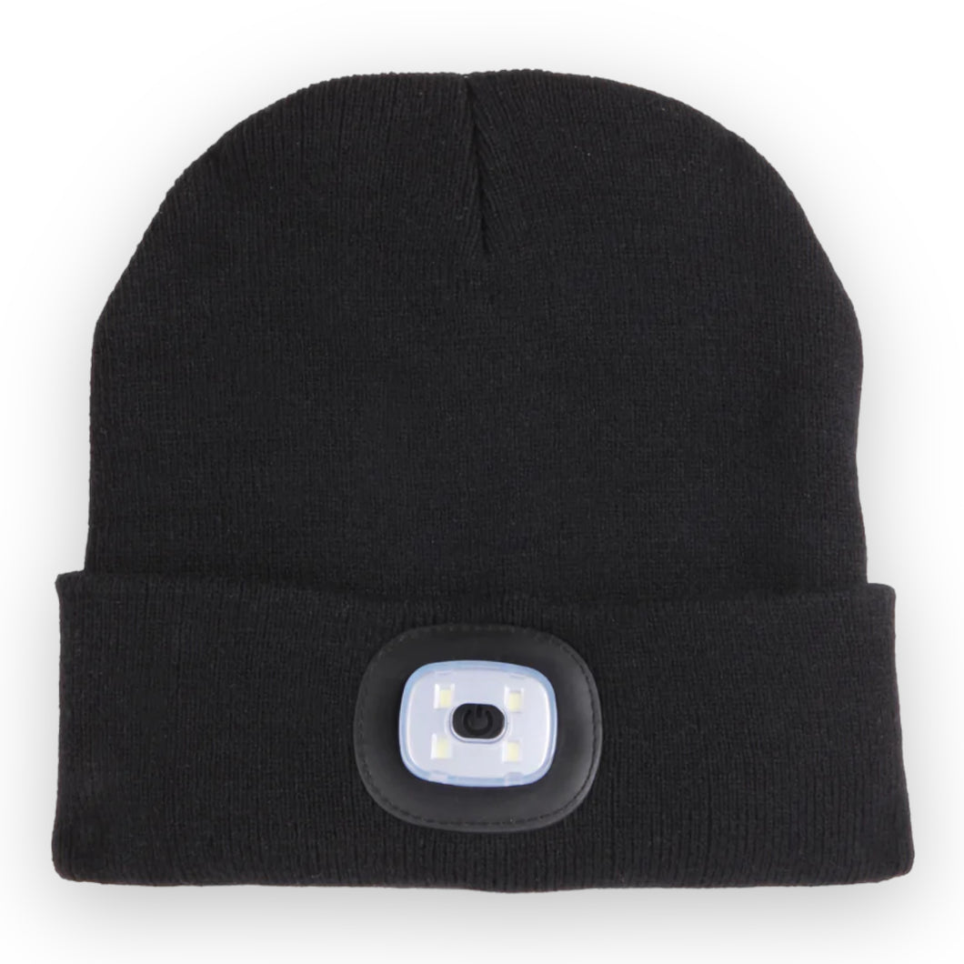 Light Up Beanie - Hat With LED Light