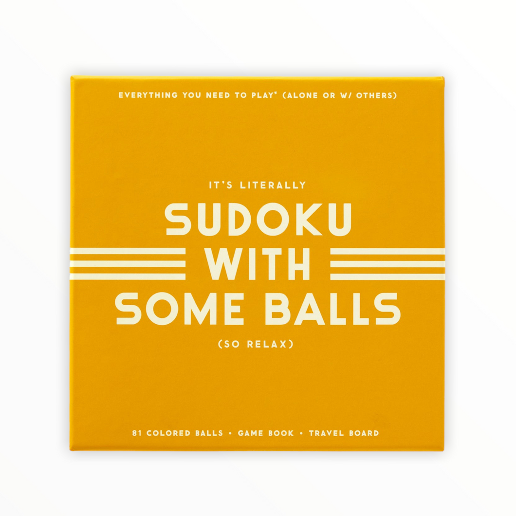 Sudoku With Some Balls - Game Set