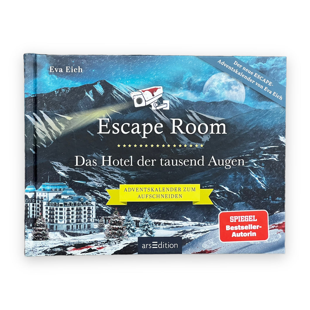 Escape Room. Das Hotel der tausend Augen - Adventskalender zum Aufschneiden