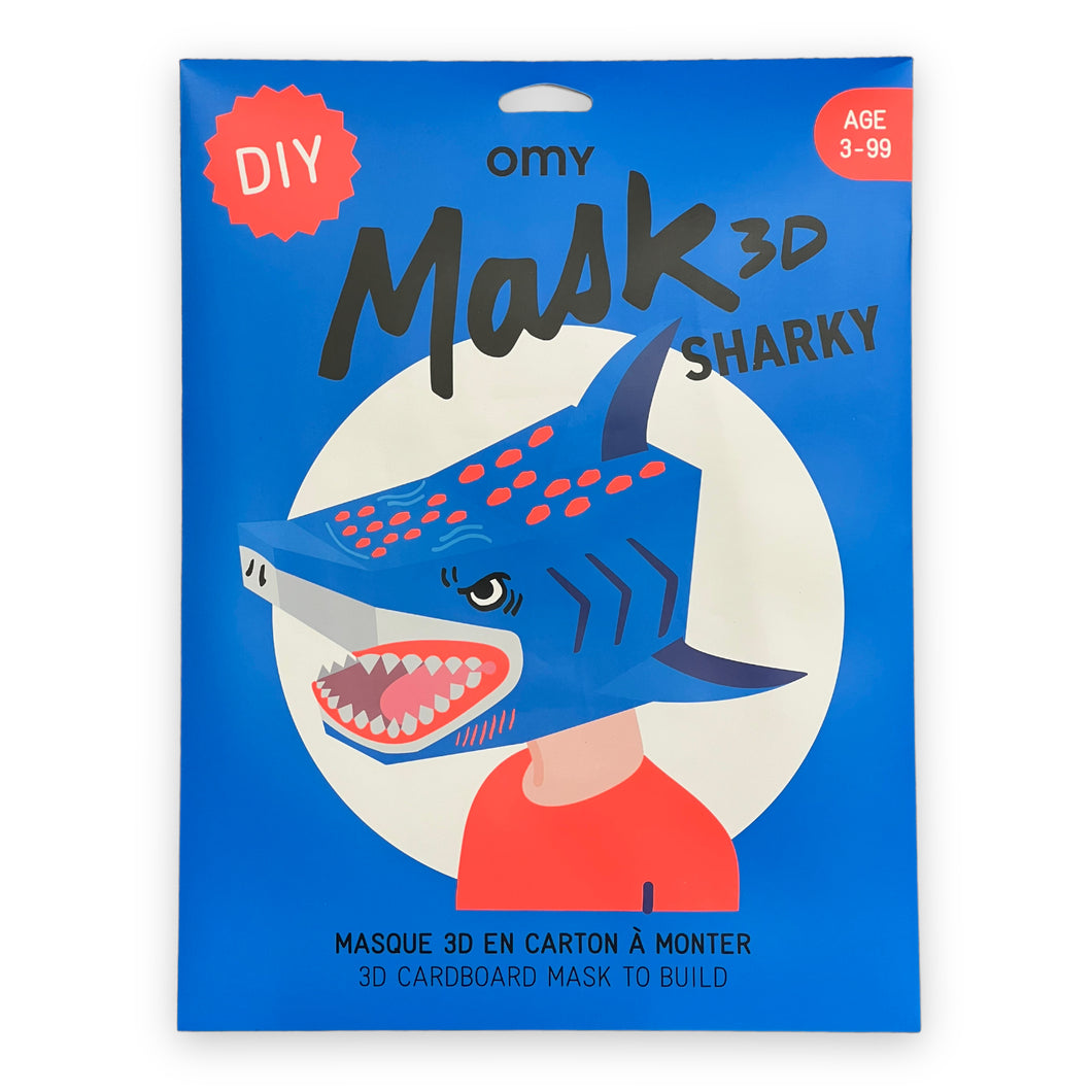 Sharky - 3D Cardboard Mask