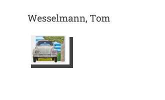 Postkarte von Wesselmann, Tom: Landscape