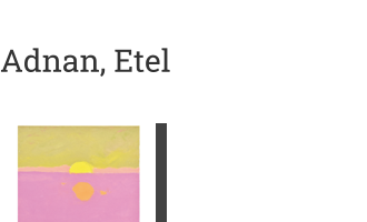 Miniprint von Adnan, Etel: Ohne Titel, 2020