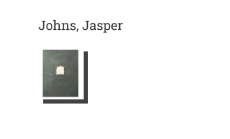 Postkarte von Johns, Jasper: Bread