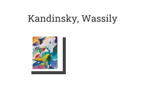 Postkarte von Kandinsky, Wassily: Murnau Kirche