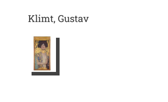 Postkarte von Klimt, Gustav: Judith