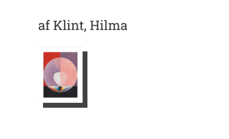 Postkarte von af Klint, Hilma : The Dove No.2