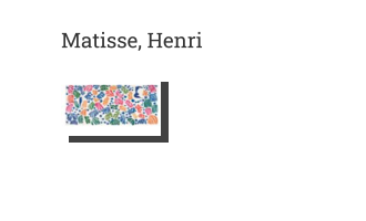Postkarte von Matisse, Henri: La perruche