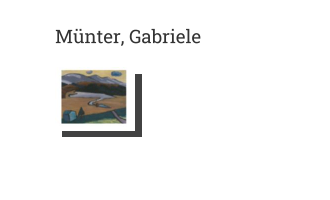 Postkarte von Münter, Gabriele: Der graue See
