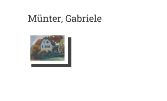 Postkarte von Münter, Gabriele: Russen-Haus