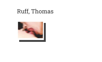 Postkarte von Ruff, Thomas: Nudes